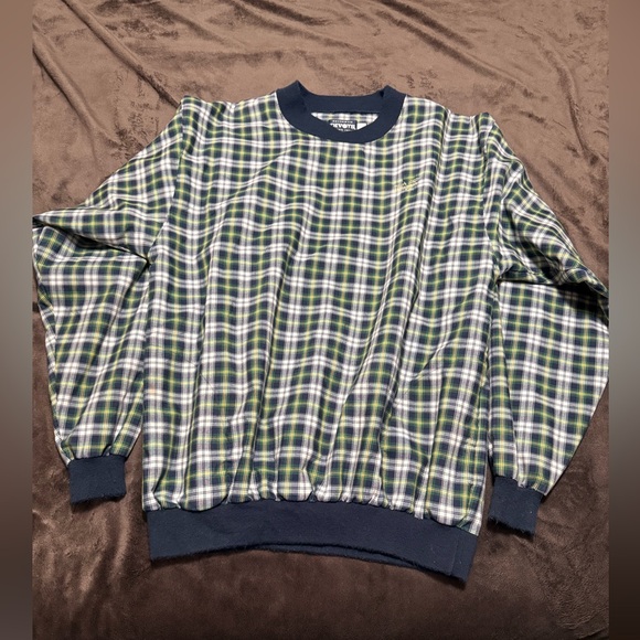 Vintage Plaid Divots Windbreaker, High Hampton - Picture 5 of 5